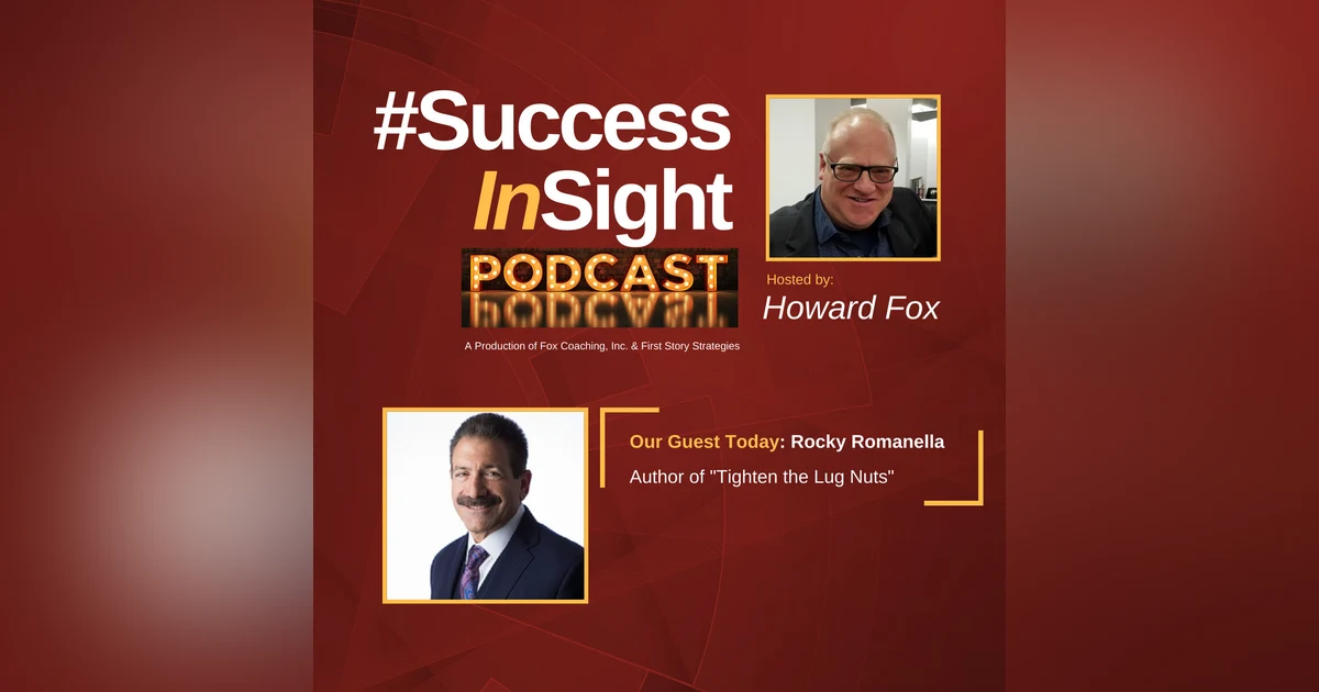 Rocky Romanella, Author of "Tighten the Lug Nuts"