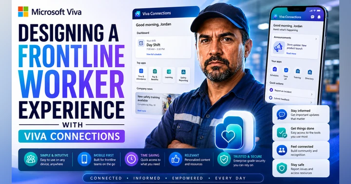 image for Designing a Frontline Worker Experience With Viva Connections