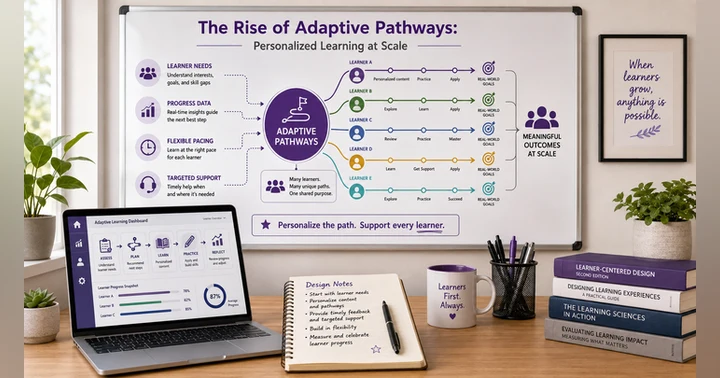 image for The Rise of Adaptive Pathways: Personalized Learning at Scale
