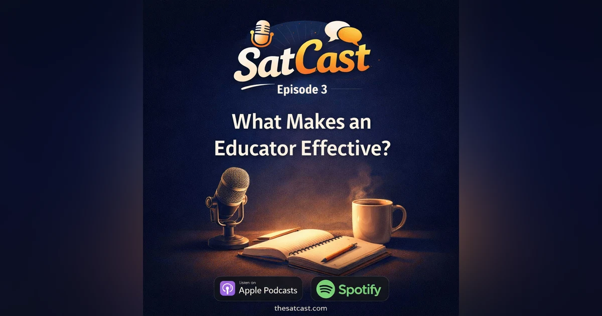 What does it mean to be an effective educator? (3/14/26) - SC003