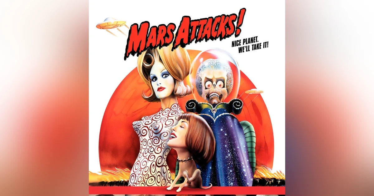 31 Days of Horror, 2025: Day 10 - Mars Attacks (1996)