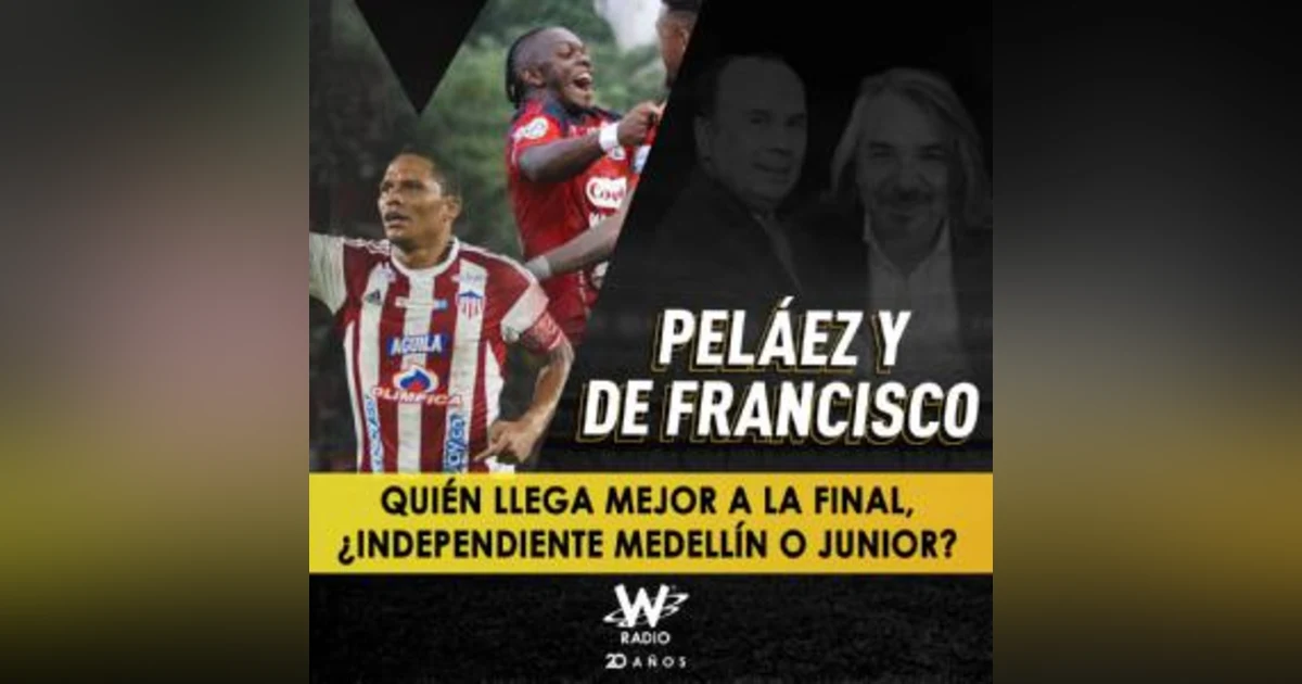 Quién llega mejor a la final, ¿Independiente Medellín o Junior?