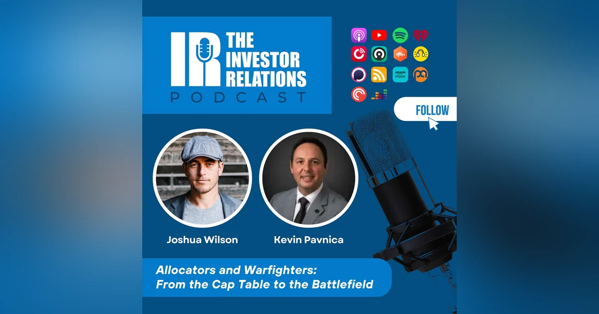 Allocators and Warfighters: From the Cap Table to the Battlefield with Kevin Pavnica