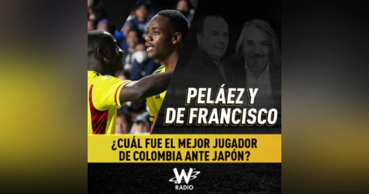 ¿Cuál fue el mejor jugador de Colombia ante Japón?