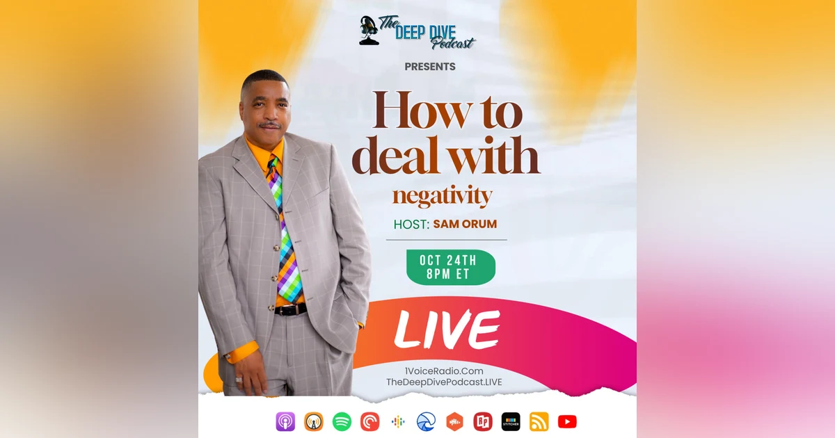 How to deal with negativity