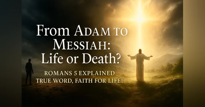 image for What Does Romans 5 REALLY Teach About Adam, Messiah, and the Choice Between Life or Death?
