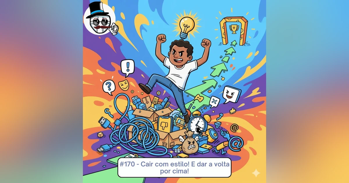 #170 – Cair com estilo! E dar a volta por cima!