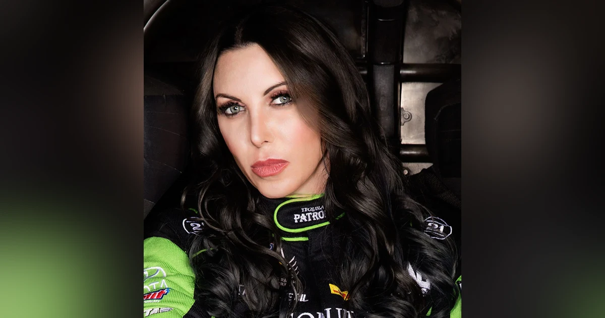Alexis DeJoria NHRA Funny Car Race Car Driver