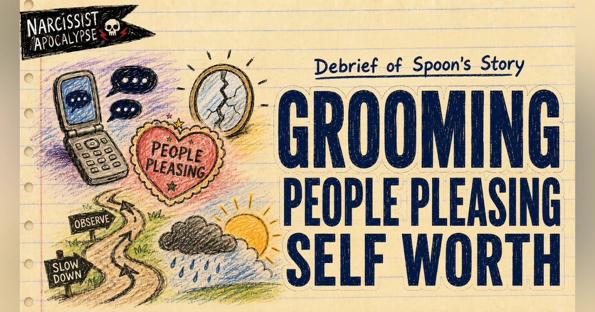 Debrief | Grooming, People Pleasing, and Self-Worth in Spoon’s Story
