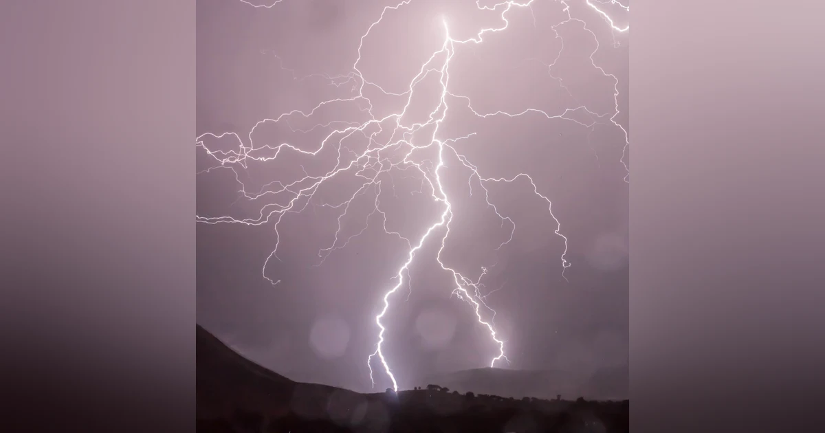 White Noise Thunder and Lightning Storm Sounds for 8 Hours of Restful Sleep