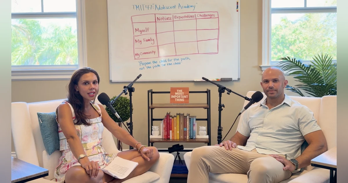 TMIT 47: Adolescent Academy (Creating a Modern Rite of Passage for Our Kids)