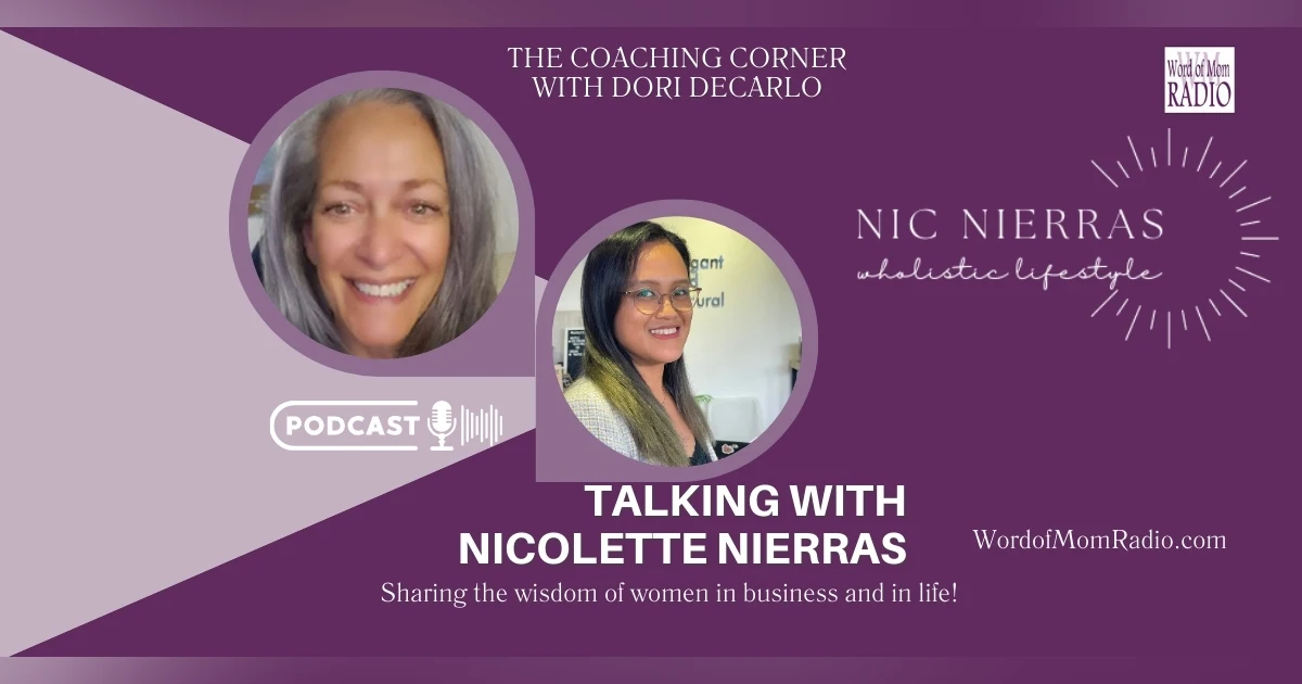 Nicolette J. Nierras on The Coaching Corner with Dori DeCarlo