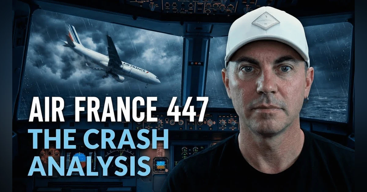 Air France 447: The Pilot Errors that Caused a High-Altitude Stall