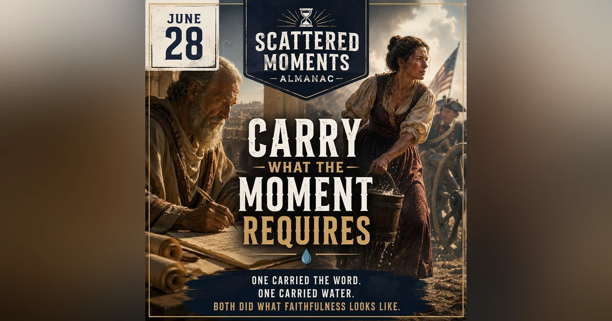 June 28, 2026 | Moments Almanac | Carry