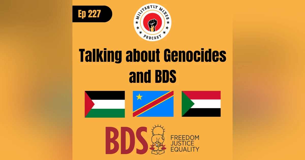 Talking about Genocides and BDS