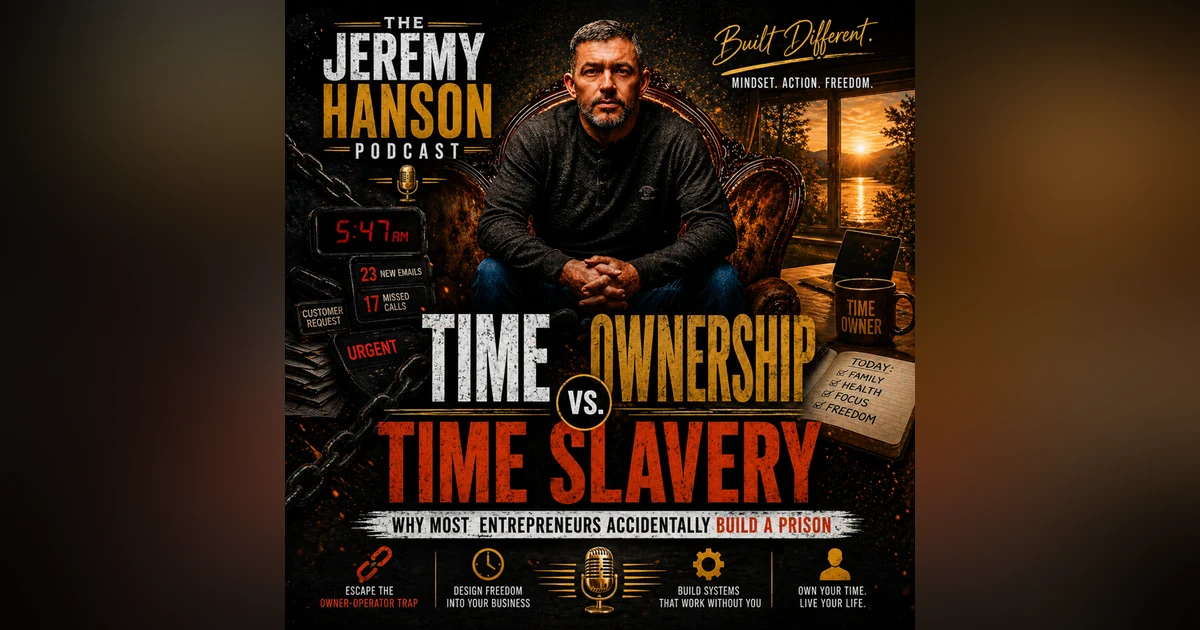 166 - "Time Ownership vs. Time Slavery: Why Most Entrepreneurs Accidentally Build a Prison"