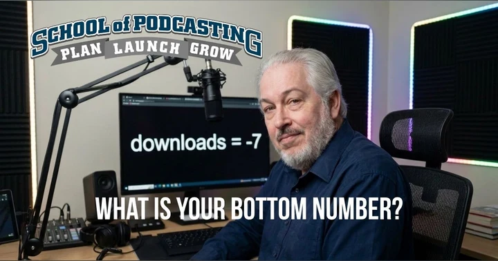 image for Podcast Download Floor: What is the Minimum Number of Listeners to Keep Going?