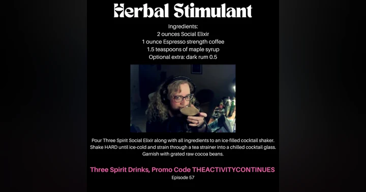 image for Episode 57 drink: The Herbal Stimulant