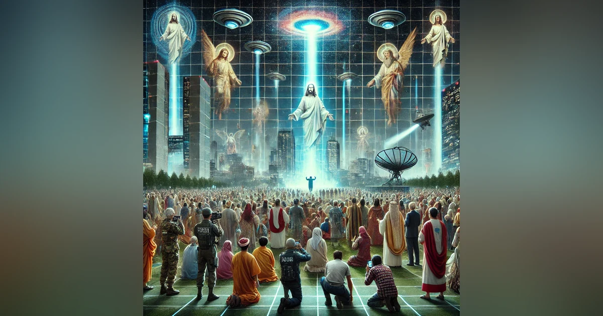 Echoes of the False Messiah: Unraveling Project Blue Beam