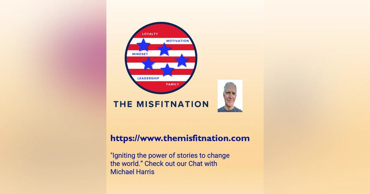 "Igniting the power of stories to change the world.” Check out our Chat with Michael Harris