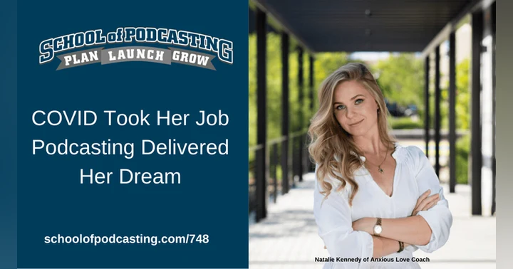 image for Natalie Kennedy the Anxious Love Coach Lost Everything and Podcasting Gave it Back
