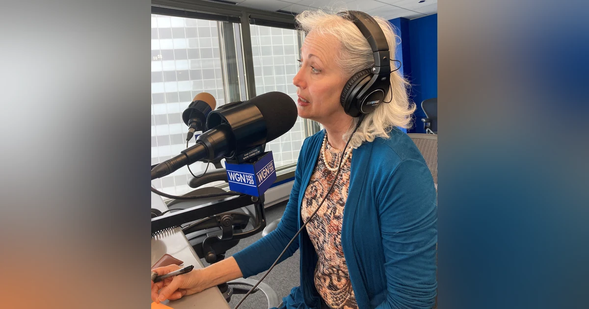 S2 E8 Our Heads Were in the Clouds at WGN Radio in Chicago.
