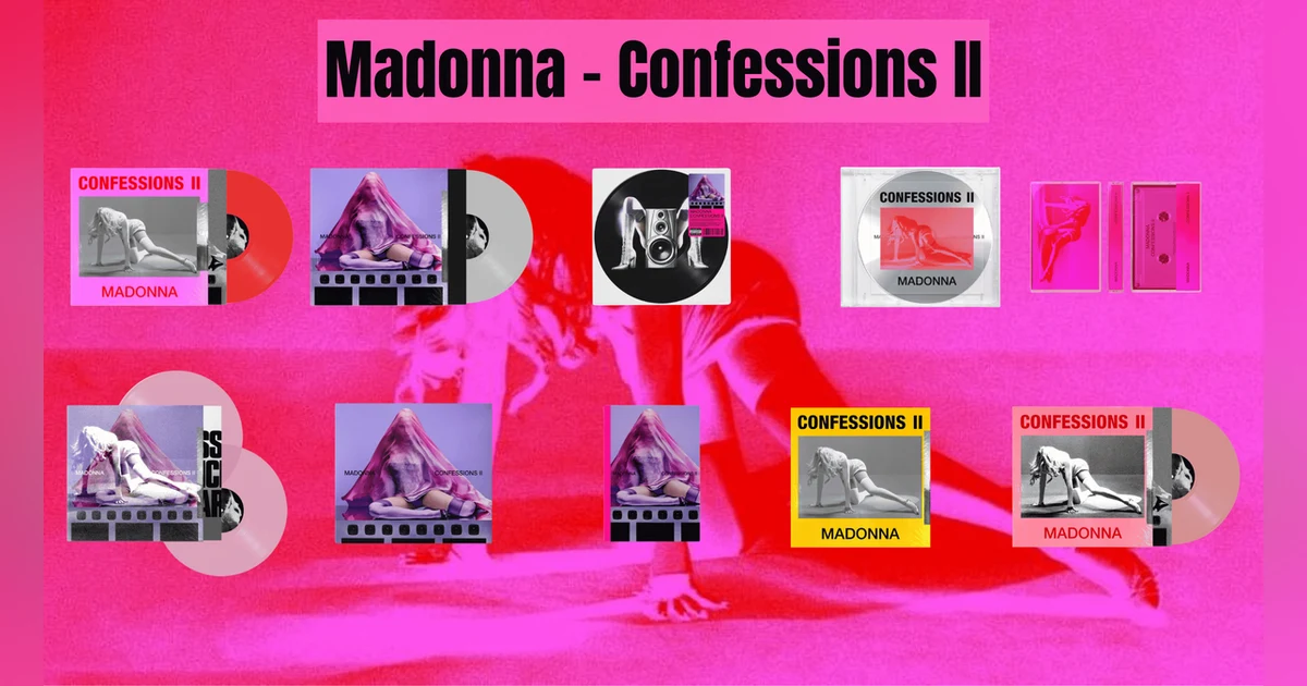 Madonna Confessions 2: Every Vinyl, CD & Variant
