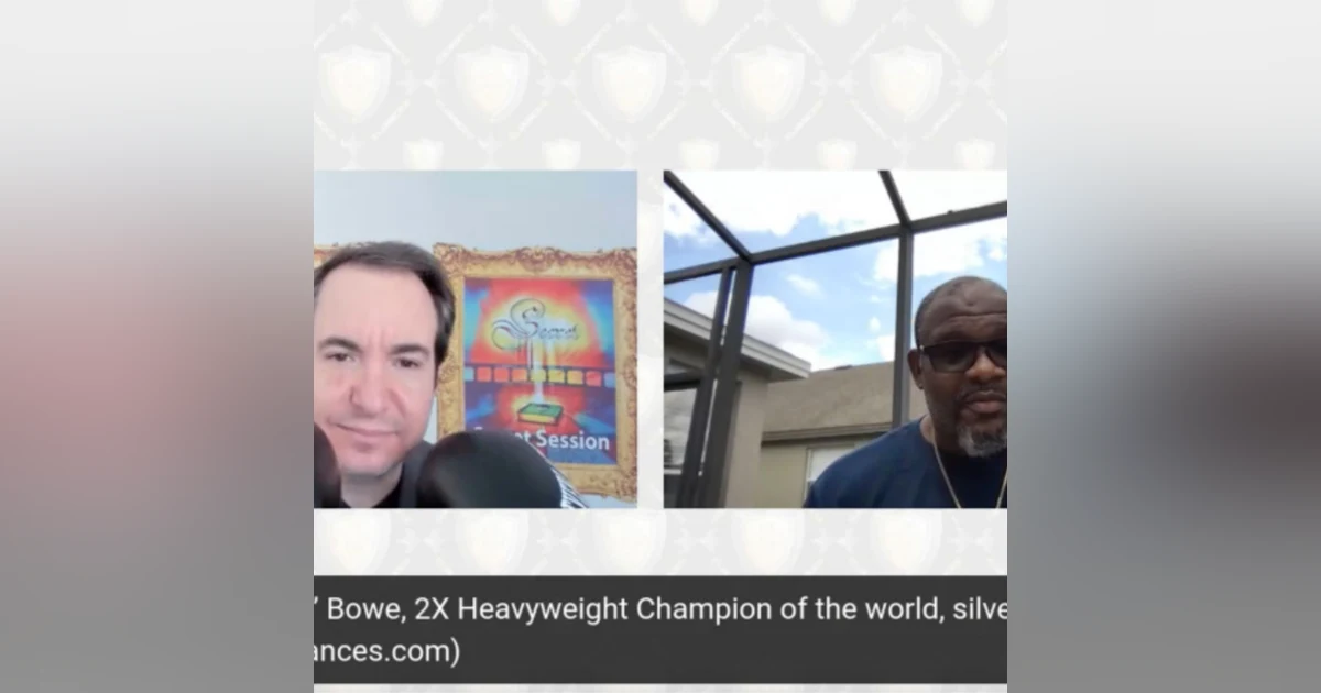 Riddick Bowe 2x Heavyweight Boxing Champion of the World