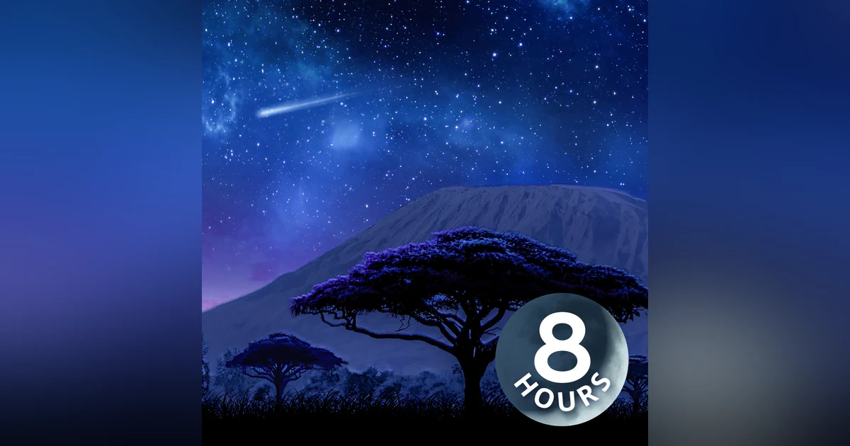 White Noise for Sleeping Under Starry Sky | 8 Hours