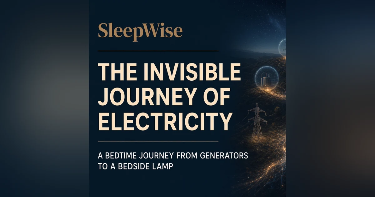 Electricity, Explained Gently for Sleep | A SleepWise Story