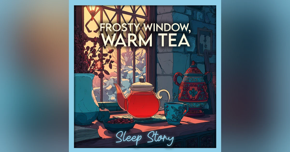 The Frosted Window & Warm Tea ☕❄️ | A Cozy Winter Sleep Story for Deep, Peaceful Sleep