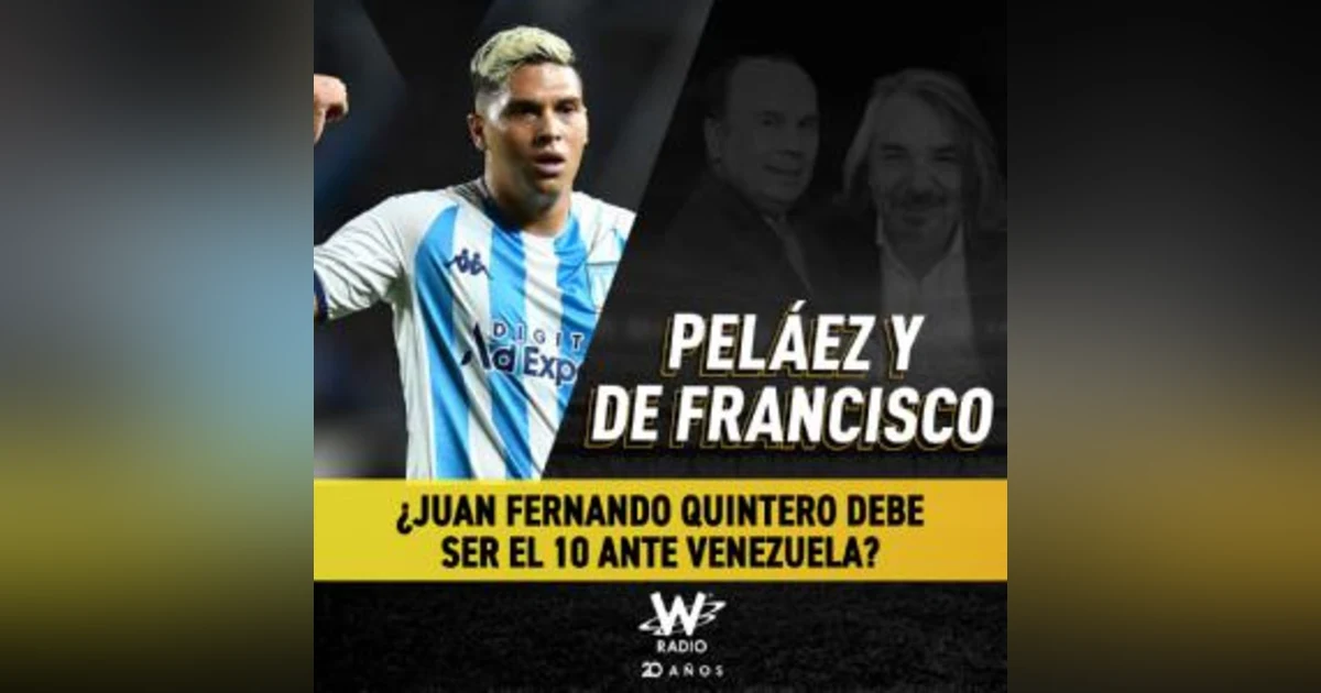 ¿Juan Fernando Quintero debe ser el 10 ante Venezuela?