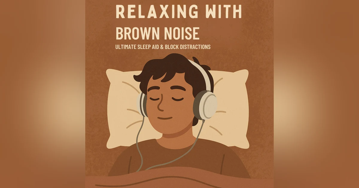 Relaxing With Brown Noise Sound - | Ultimate Sleep Aid & Block Distractions