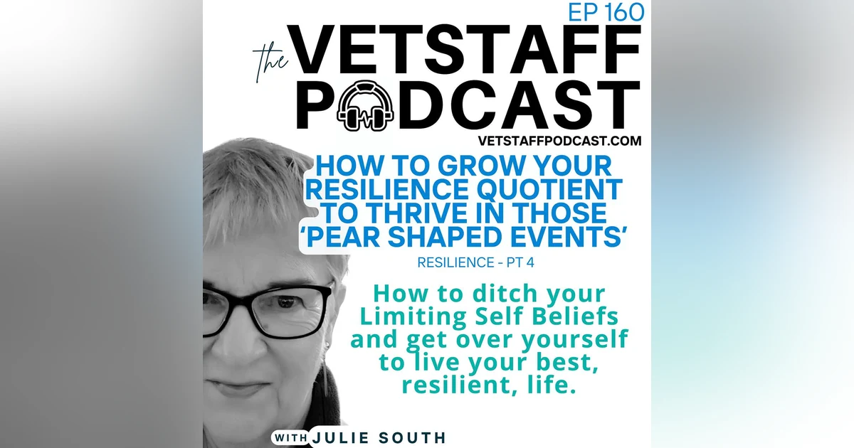 Building Resilience by Challenging Your Limiting Beliefs - pt 4 - ep 160