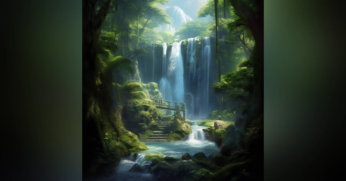Soothing Waterfall Sounds | Serene Nature Ambience for Relaxation, Sleep, and Stress Relief
