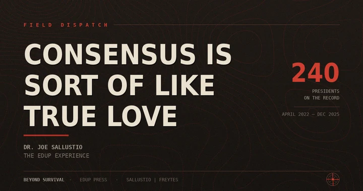 image for Consensus Is Sort of Like True Love