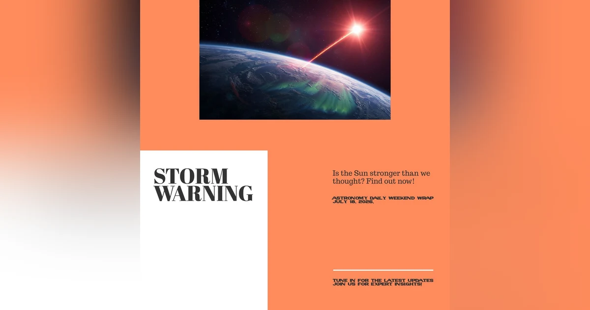 The Sun's Hidden Power, Atmosphere on a Nearby Planet, and Starship's Five-Act Drama