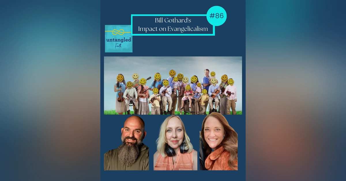 86: (Part 1) Shiny Happy People: The Impact of IBLP and Bill Gothard on the Evangelical Church. Guests: Kristina Kallman and JJ Merrick