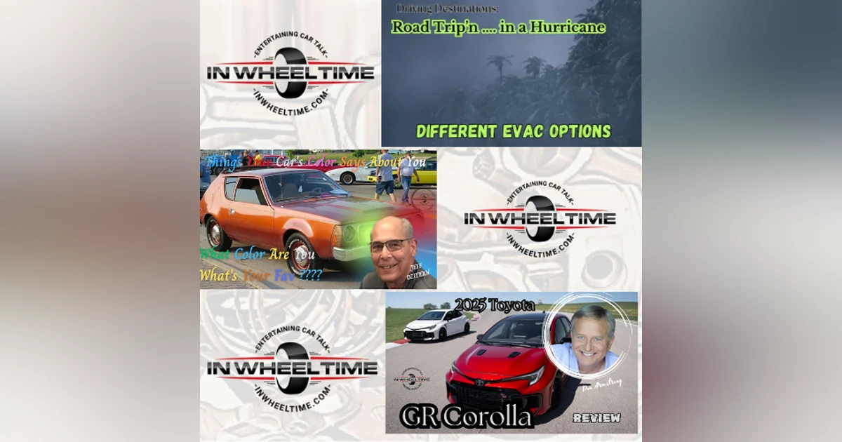Escaping Hurricane Season: What Your Car Color Says About You:  GR Carolla Review
