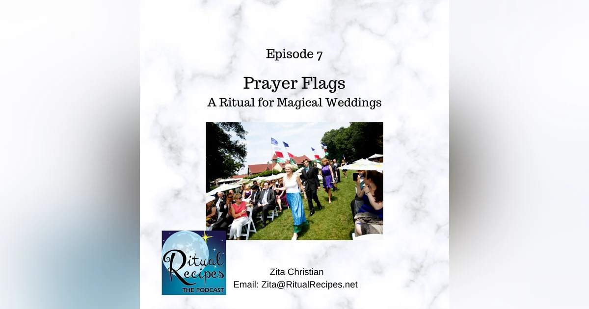 Prayer Flags for Wedding Ritual and Children's Project
