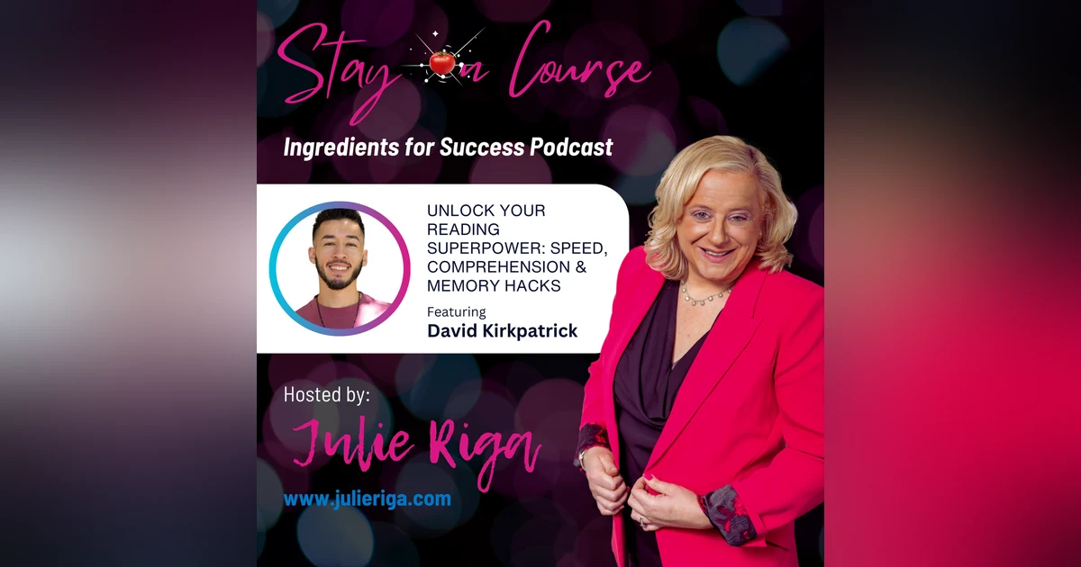 Unlock Your Reading Superpower: Speed, Comprehension & Memory Hacks with David!