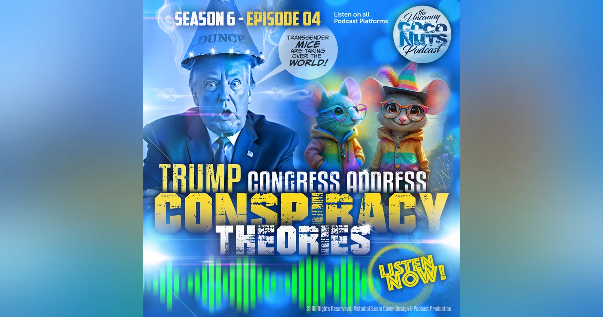 S6E04: Trump Congress Address Conspiracy Theories