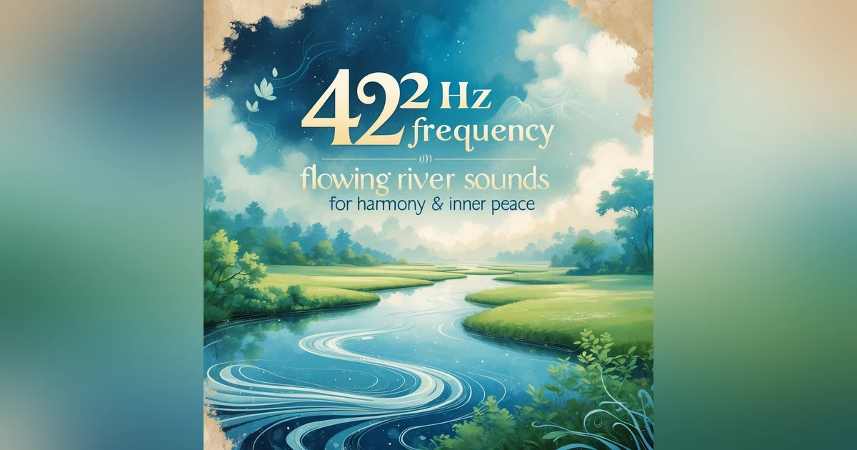 432 Hz Frequency | Flowing River Sounds for Harmony & Inner Peace