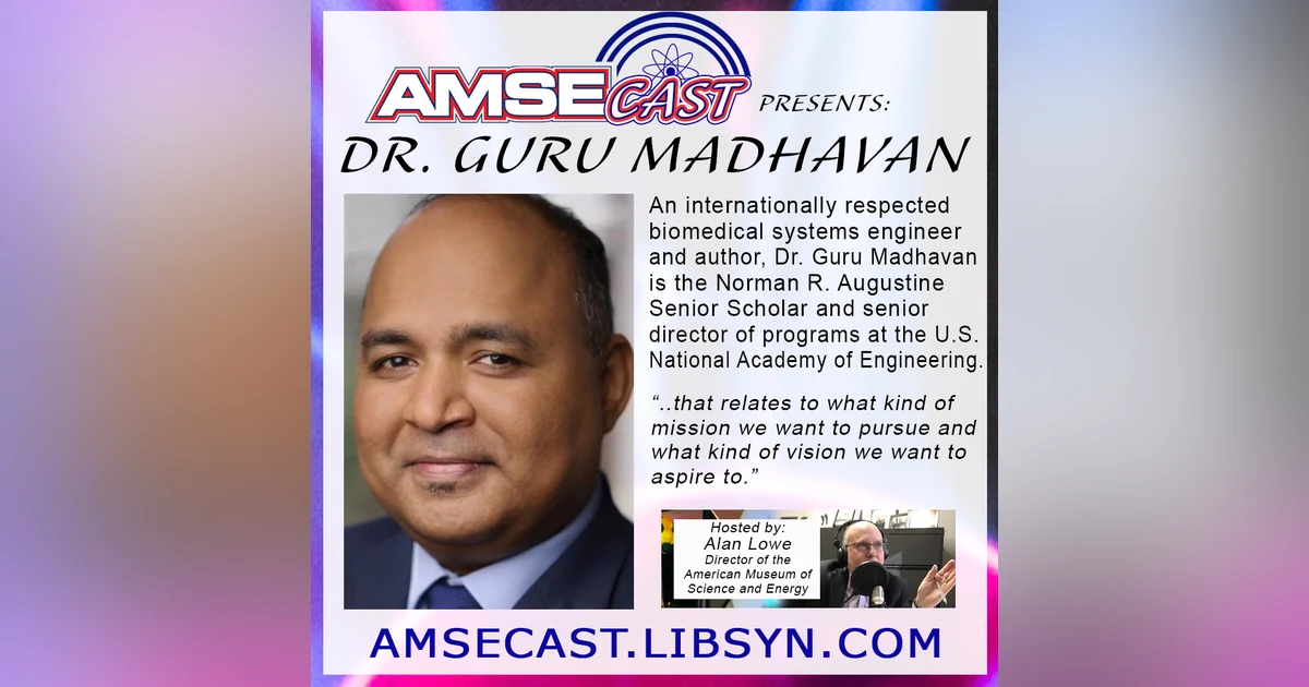 AMSEcast with guest Guru Madhavan