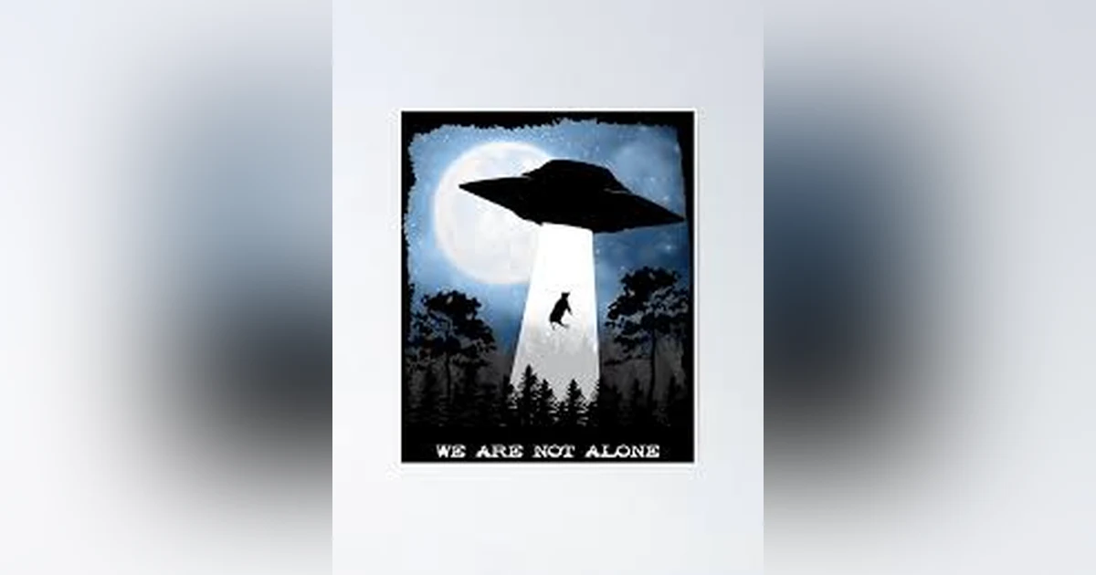 WE'RE NEVER ALONE (#UFO) (#NASA)