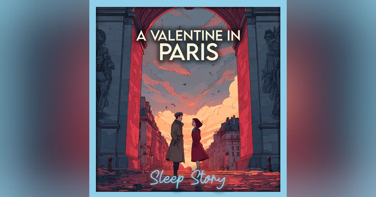 A Valentine in Paris 🌹 | Cozy Sleep Story for Adults • Deep Sleep & Gentle Nighttime Relaxation