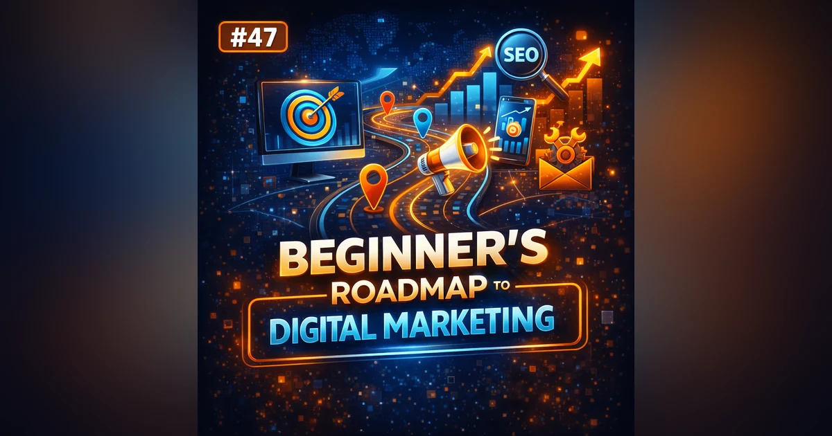 #47 A Beginner's Roadmap to Digital Marketing