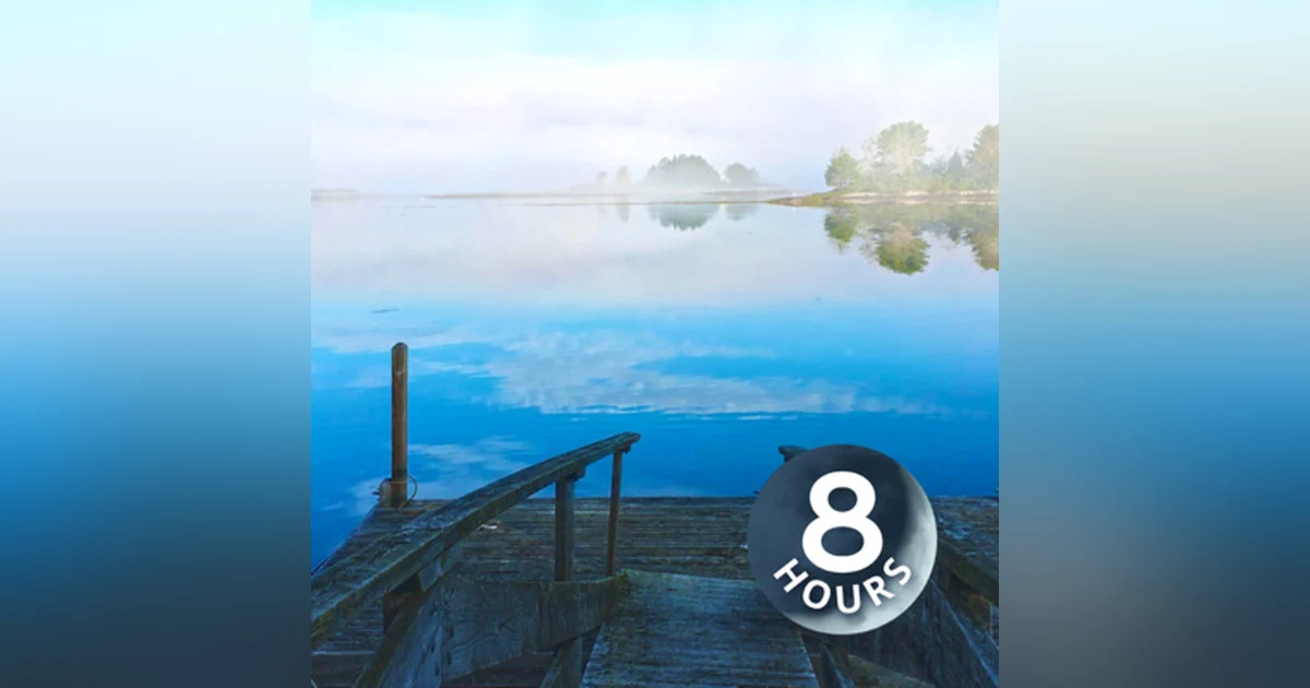 Relax with Soothing Water Sounds 8 Hours | Nature White Noise