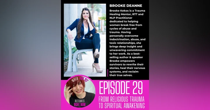 image for From Fear to Freedom: Brooke Deanne's Journey Through Religious Trauma and the Power of Intuition