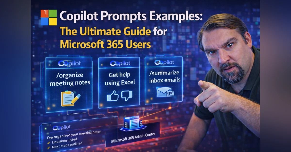 Copilot Prompt Examples for Microsoft 365